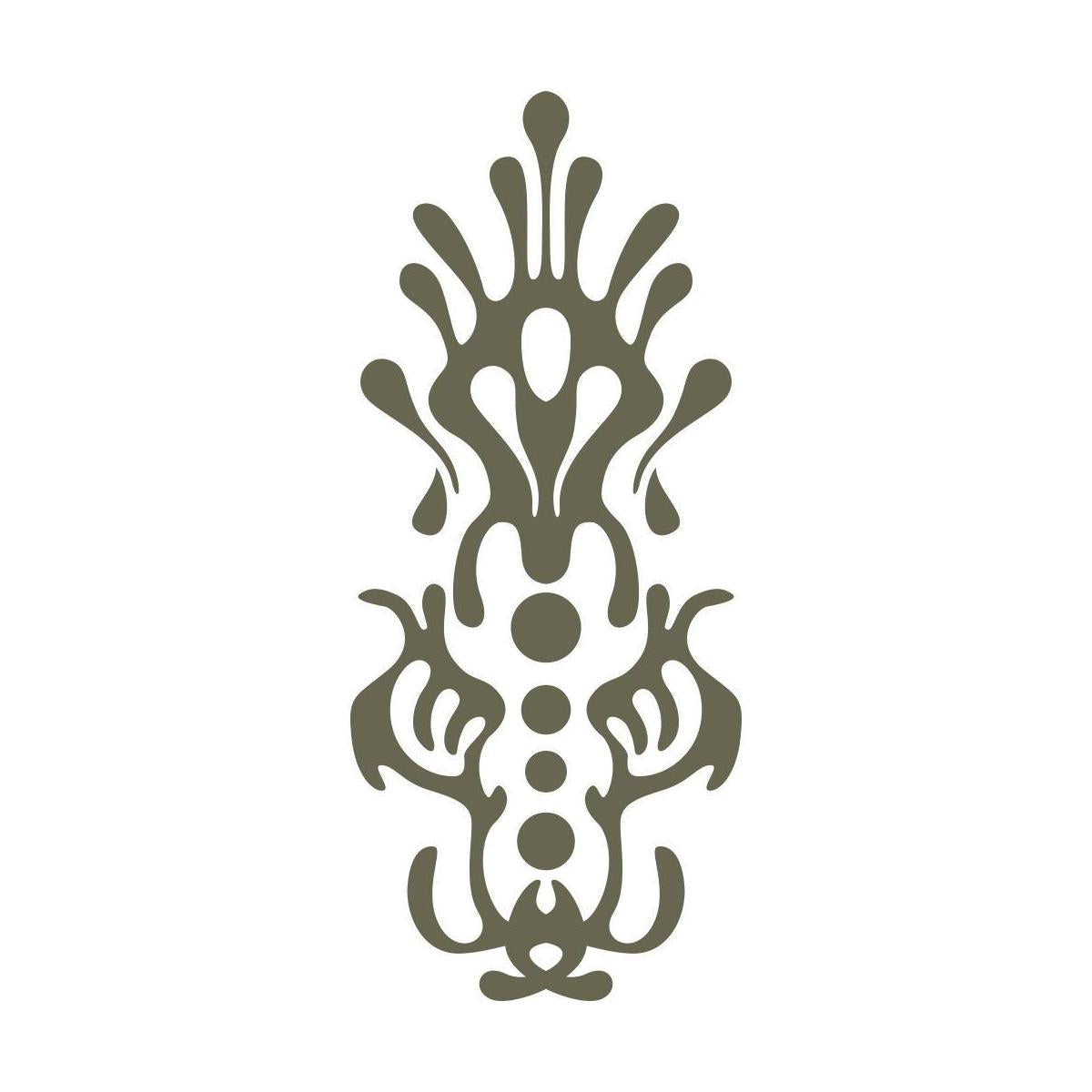 Abstract Mark Delrin Leather Stamp - All Good Leather Co.