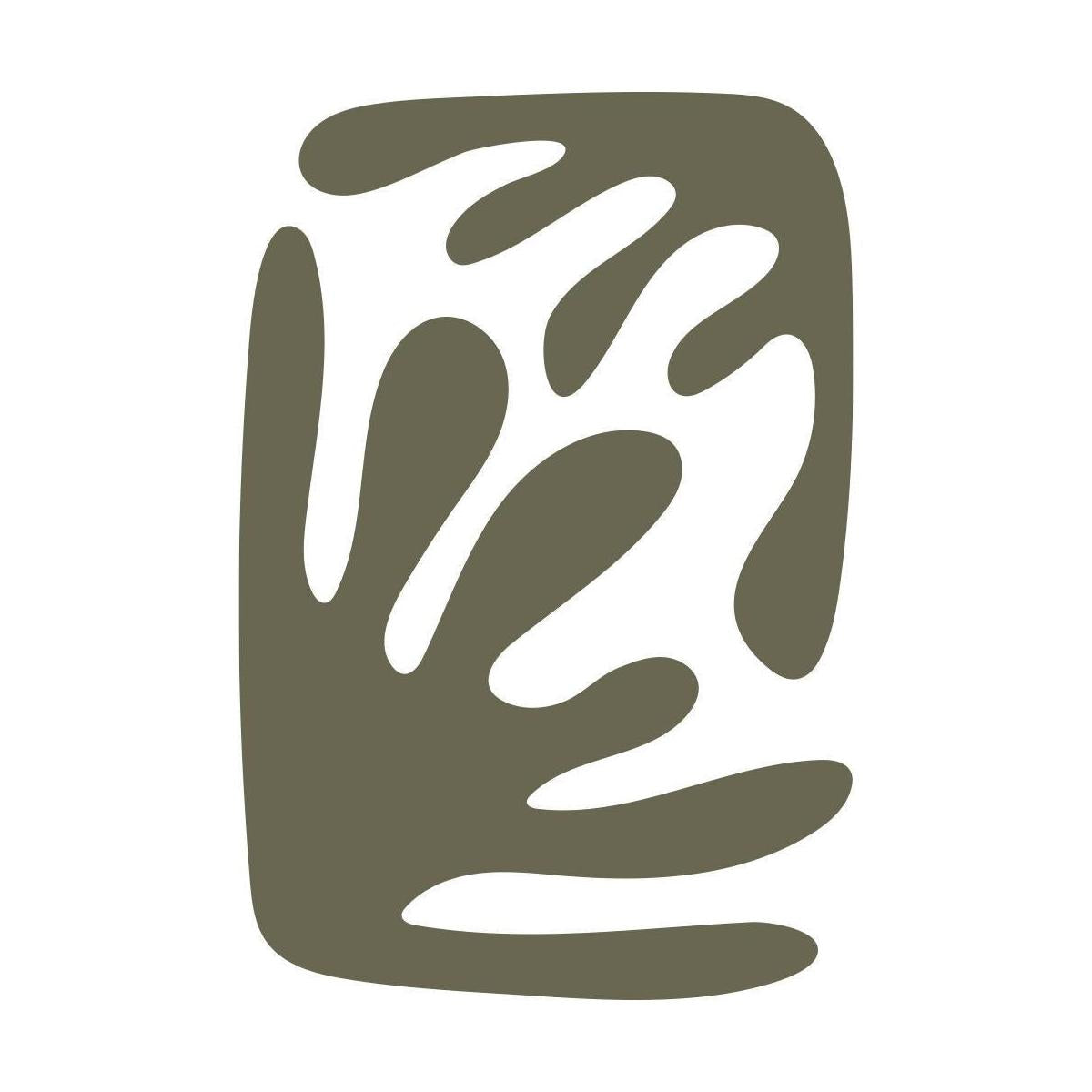 Abstract Shape Delrin Leather Stamp - All Good Leather Co.