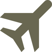 Airplane Delrin Leather Stamp - All Good Leather Co.