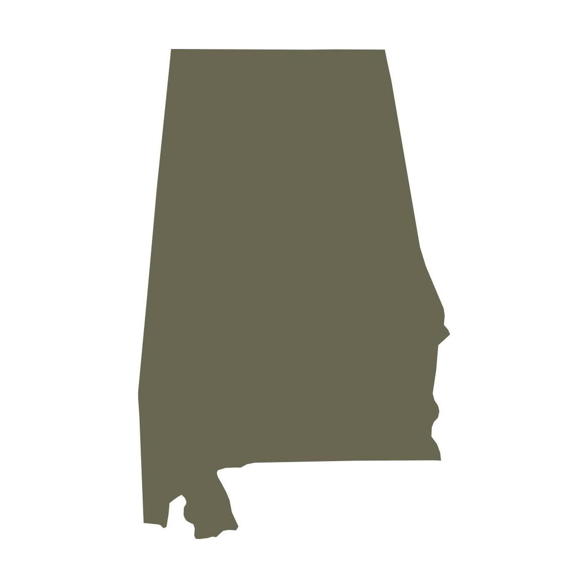 Alabama Delrin Leather Stamp - All Good Leather Co.