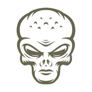 Alien Delrin Leather Stamp - All Good Leather Co.