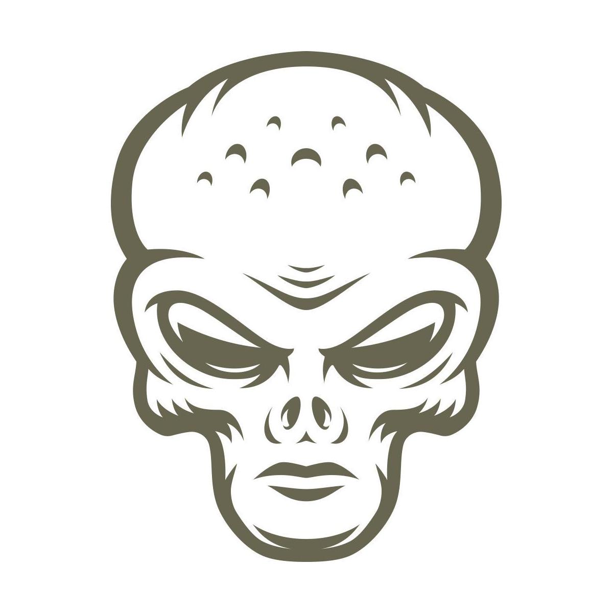 Alien Delrin Leather Stamp - All Good Leather Co.