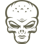 Alien Delrin Leather Stamp - All Good Leather Co.