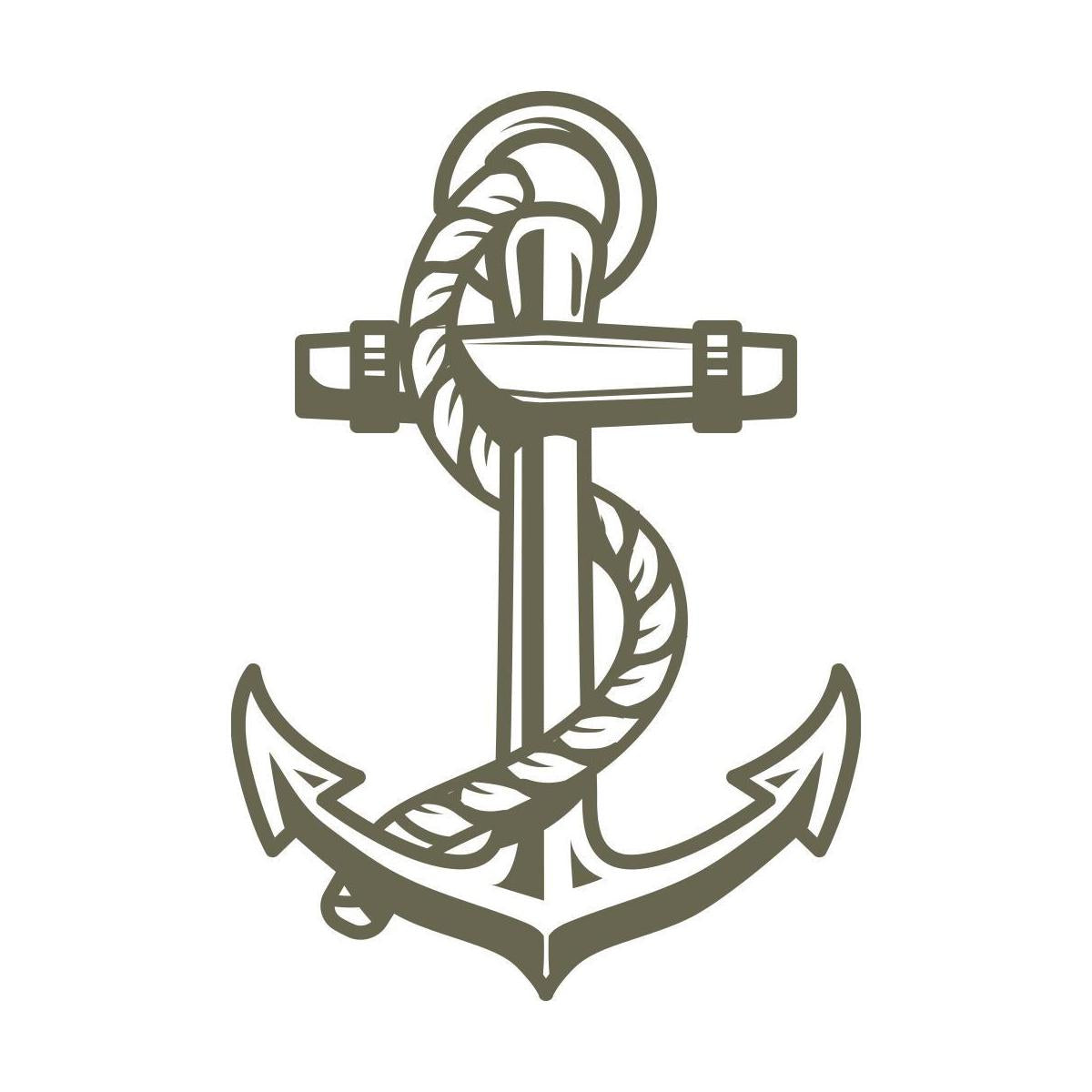 Anchor Delrin Leather Stamp