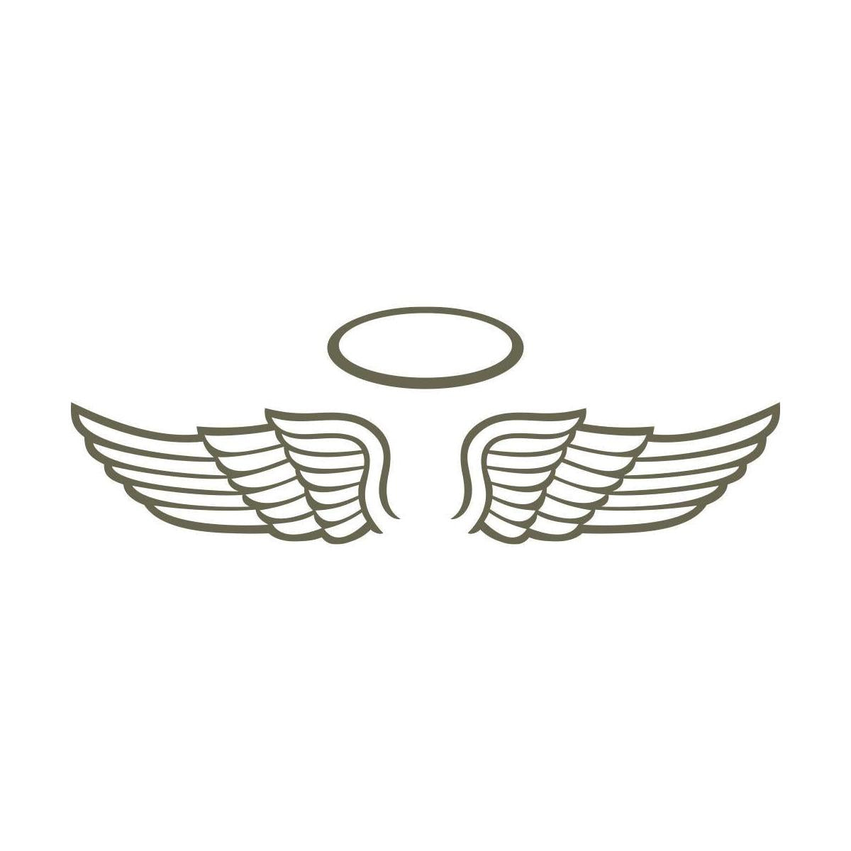 Angel Wings Delrin Leather Stamp - All Good Leather Co.