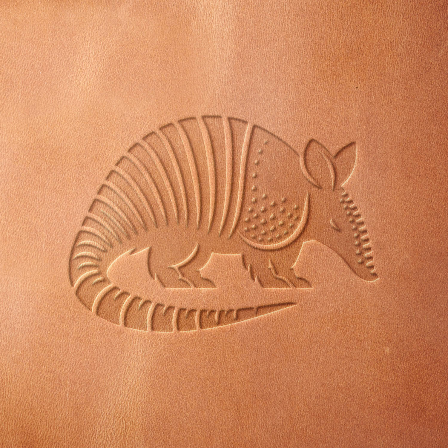 Armadillo Delrin Leather Stamp - All Good Leather Co.