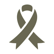 Awareness Ribbon Delrin Leather Stamp - All Good Leather Co.