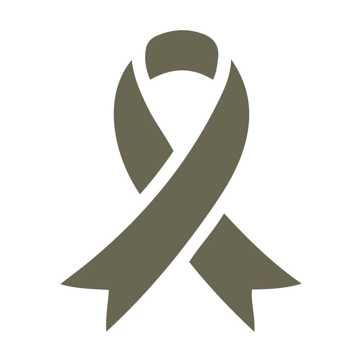 Awareness Ribbon Delrin Leather Stamp - All Good Leather Co.