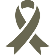 Awareness Ribbon Delrin Leather Stamp - All Good Leather Co.