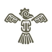 Aztec Bird Delrin Leather Stamp - All Good Leather Co.