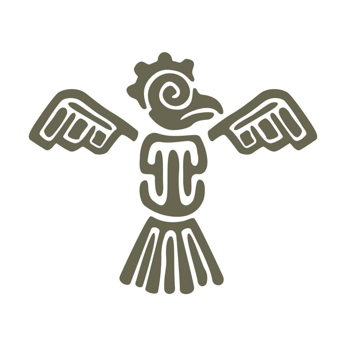 Aztec Bird Delrin Leather Stamp - All Good Leather Co.