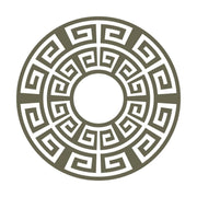 Aztec Circle Delrin Leather Stamp - All Good Leather Co.