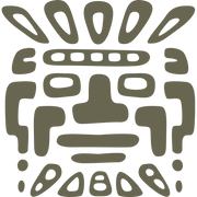 Aztec Face Delrin Leather Stamp - All Good Leather Co.