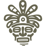 Aztec Face Delrin Leather Stamp - All Good Leather Co.