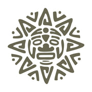 Aztec Sun Delrin Leather Stamp - All Good Leather Co.
