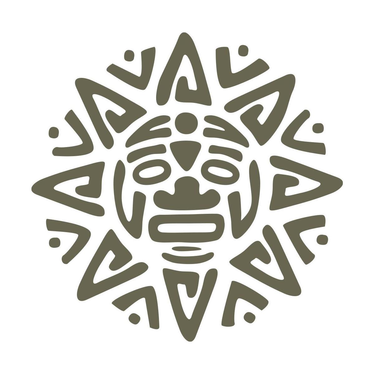 Aztec Sun Delrin Leather Stamp - All Good Leather Co.