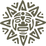 Aztec Sun Delrin Leather Stamp - All Good Leather Co.