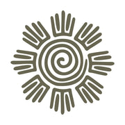 Aztec Sun Delrin Leather Stamp - All Good Leather Co.
