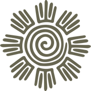 Aztec Sun Delrin Leather Stamp - All Good Leather Co.
