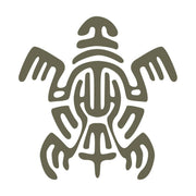Aztec Turtle Delrin Leather Stamp - All Good Leather Co.