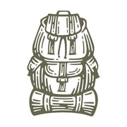 Backpack Delrin Leather Stamp - All Good Leather Co.