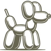 Balloon Dog Delrin Leather Stamp - All Good Leather Co.