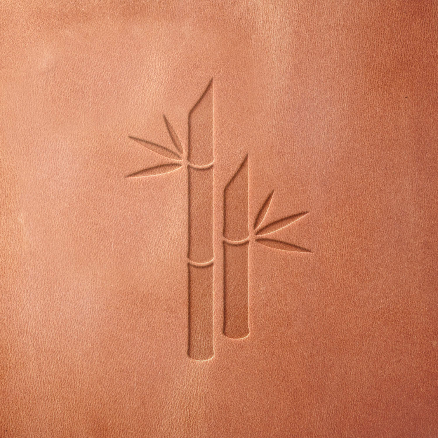 Bamboo Delrin Leather Stamp - All Good Leather Co.