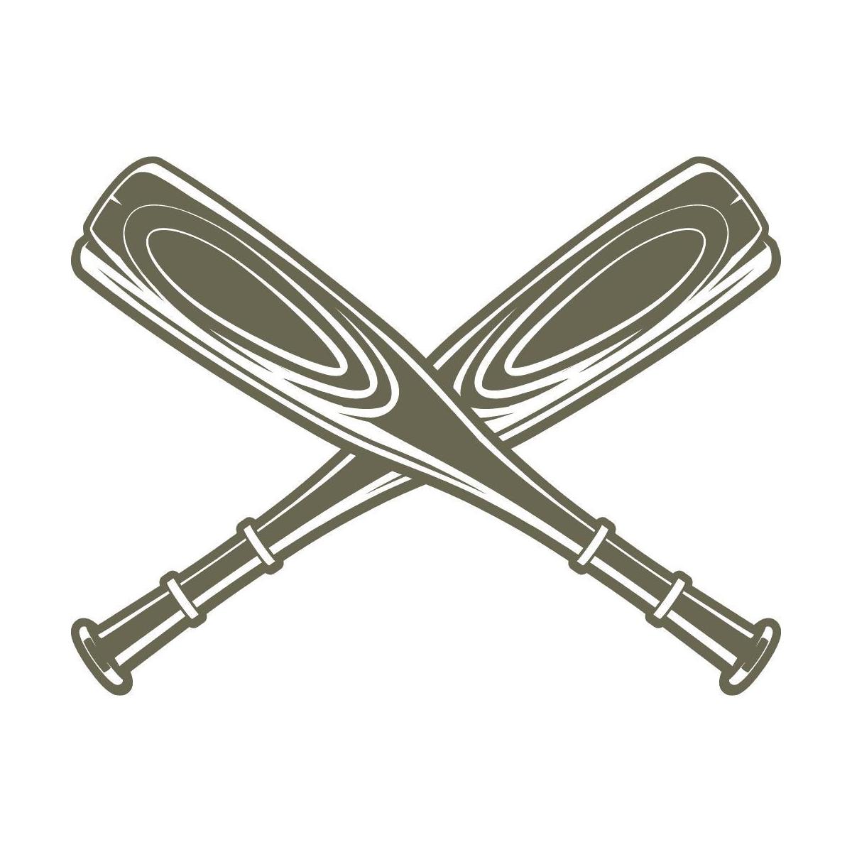 Baseball Bats Delrin Leather Stamp - All Good Leather Co.