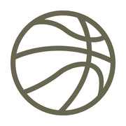 Basketball Delrin Leather Stamp - All Good Leather Co.