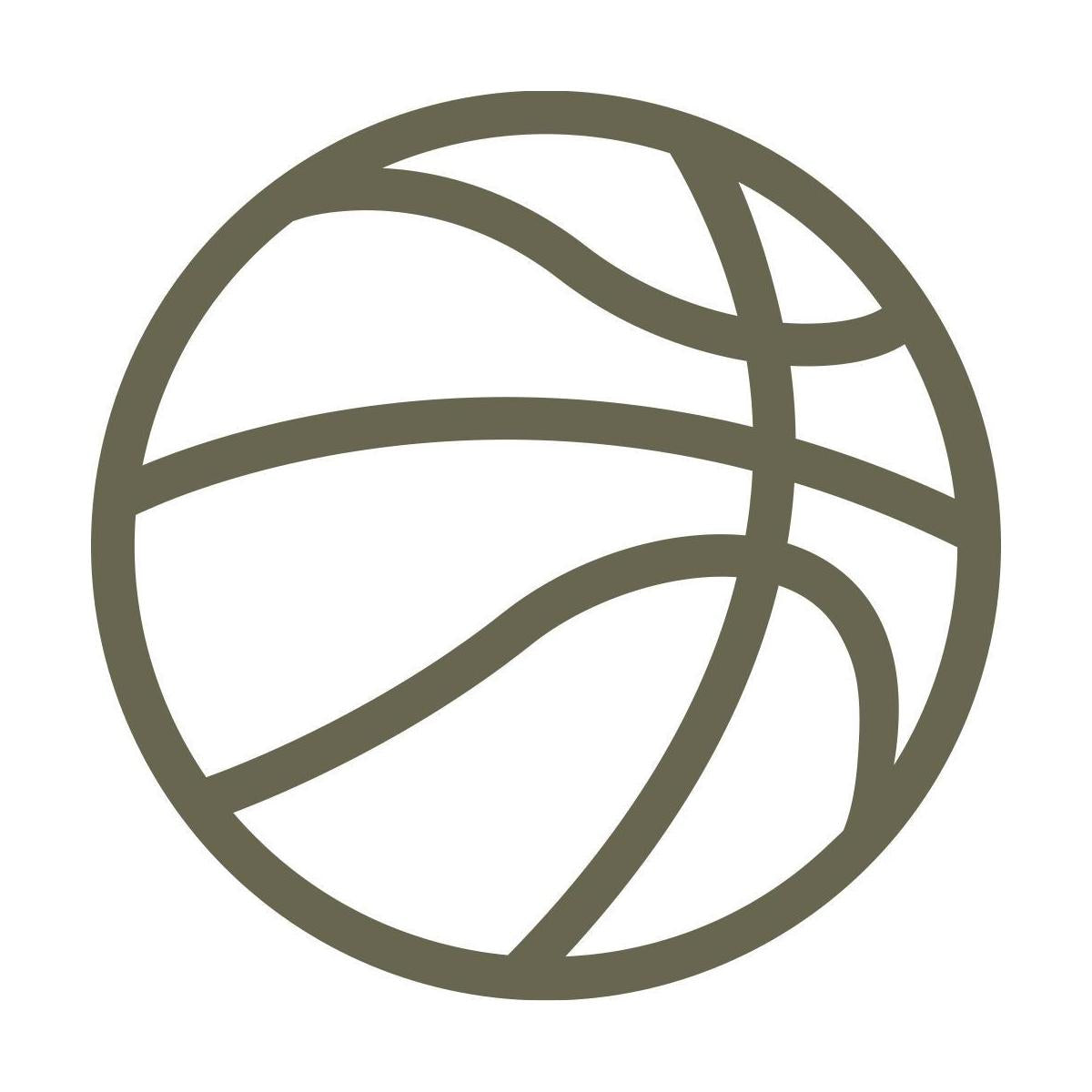 Basketball Delrin Leather Stamp - All Good Leather Co.