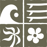 Beach Delrin Leather Stamp - All Good Leather Co.