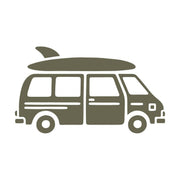 Beach Van Delrin Leather Stamp - All Good Leather Co.