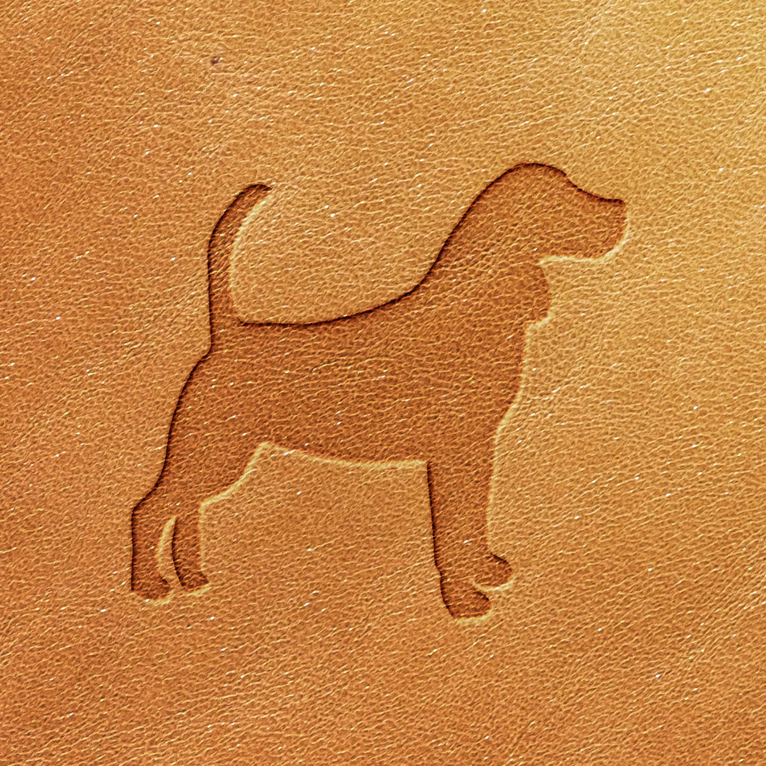 Beagle Dog Delrin Leather Stamp - All Good Leather Co.