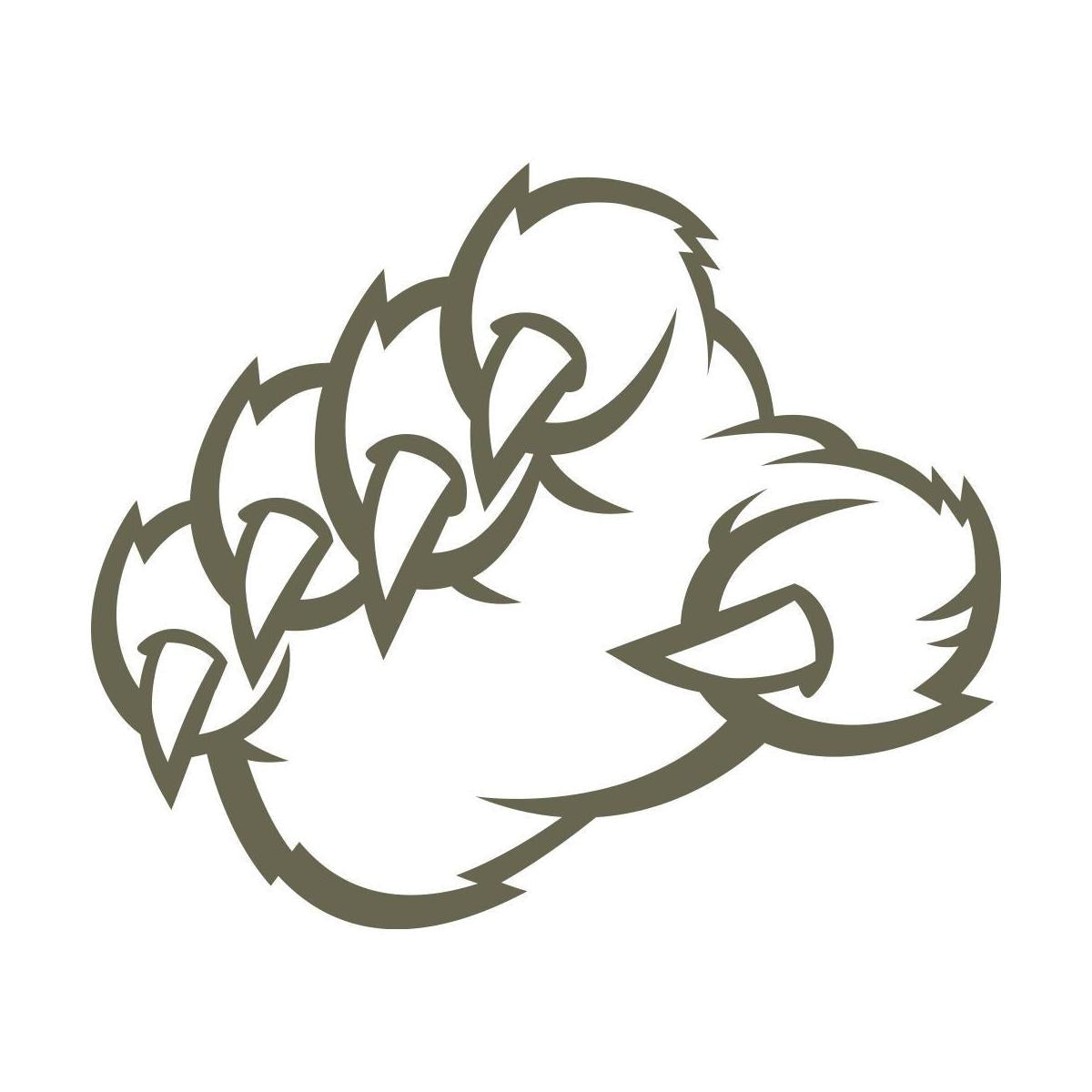 Bear Claw Delrin Leather Stamp - All Good Leather Co.