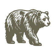 Bear Delrin Leather Stamp - All Good Leather Co.