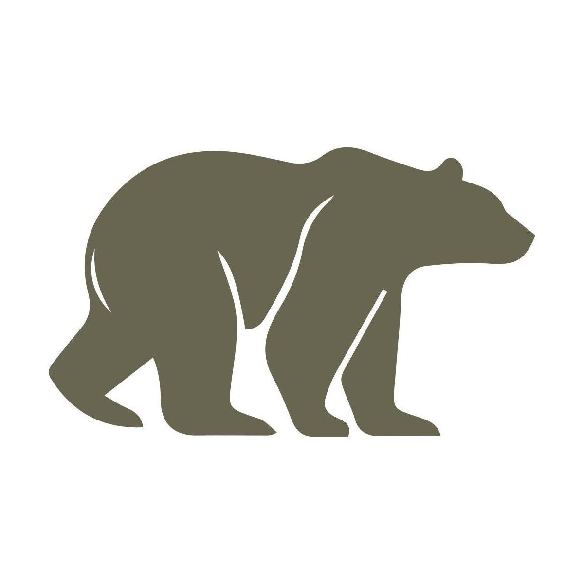 Bear Delrin Leather Stamp - All Good Leather Co.