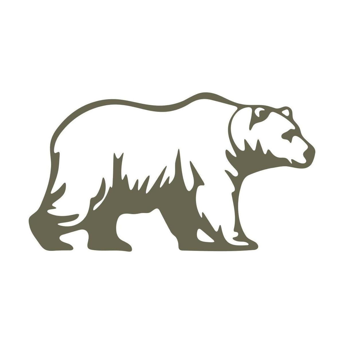 Bear Delrin Leather Stamp - All Good Leather Co.
