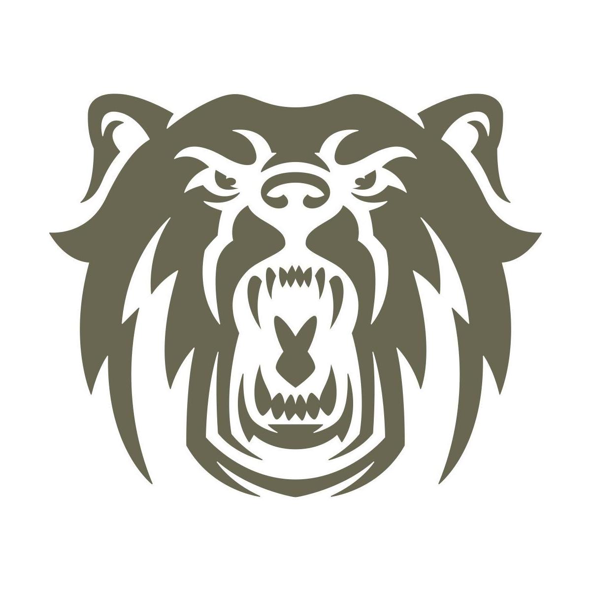 Bear Delrin Leather Stamp - All Good Leather Co.