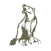 Bear Mountain Scene Delrin Leather Stamp - All Good Leather Co.