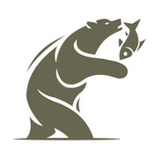 Bear with Fish Delrin Leather Stamp - All Good Leather Co.