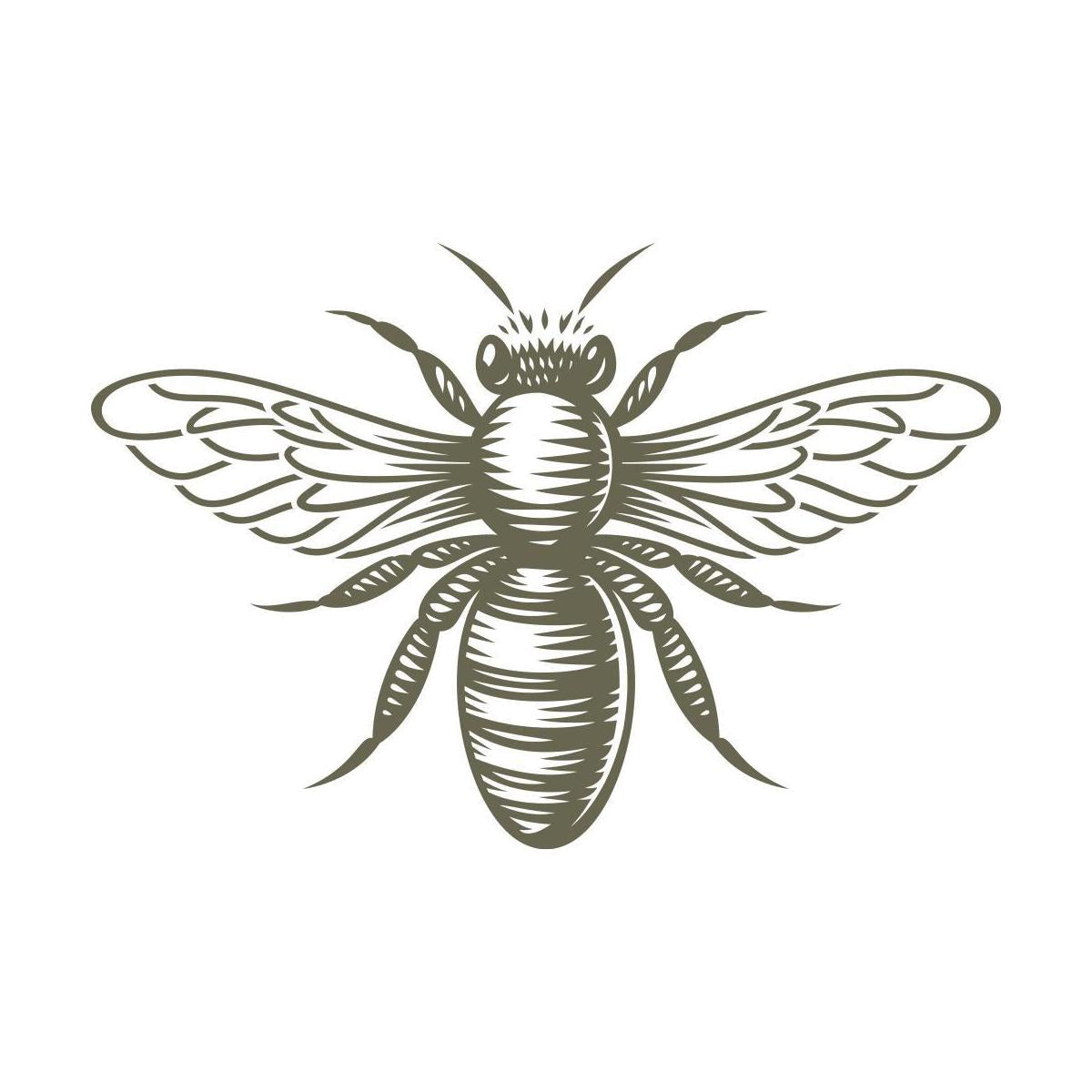 Bee Delrin Leather Stamp - All Good Leather Co.