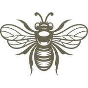 Bee Delrin Leather Stamp - All Good Leather Co.