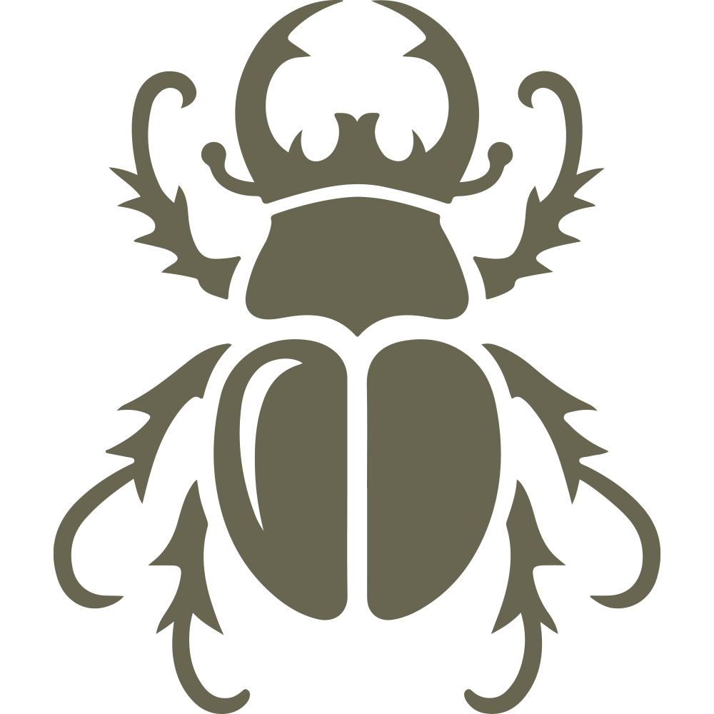 Beetle Delrin Leather Stamp - All Good Leather Co.