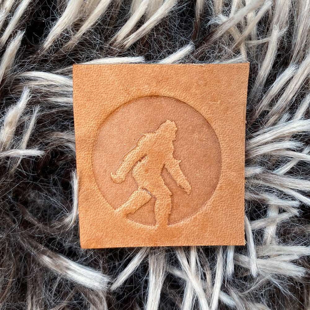 Big Foot Delrin Leather Stamp - All Good Leather Co.