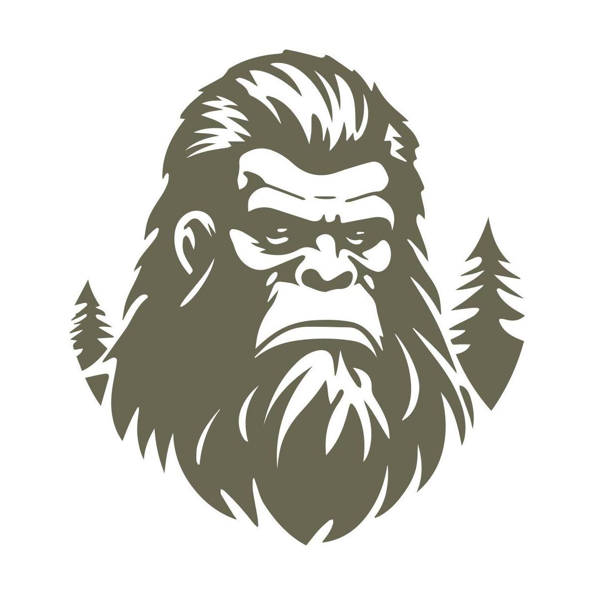 Big Foot Face Delrin Leather Stamp - All Good Leather Co.