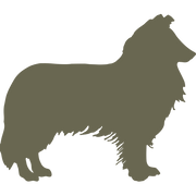 Border Collie Dog Delrin Leather Stamp - All Good Leather Co.
