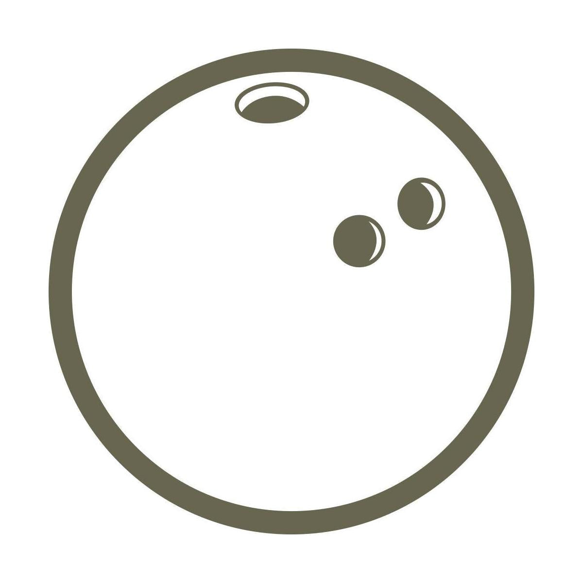 Bowling Ball Delrin Leather Stamp - All Good Leather Co.