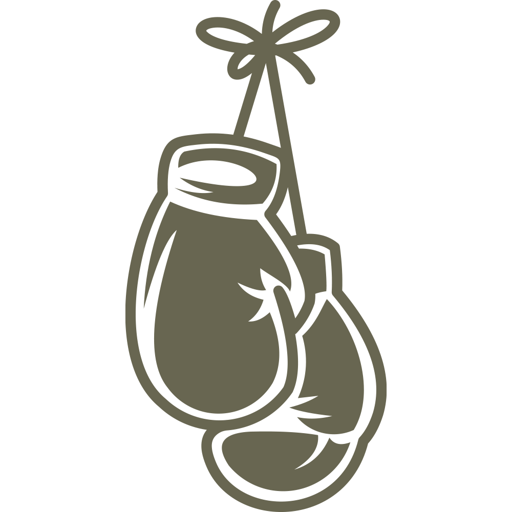 Boxing Glove Delrin Leather Stamp - All Good Leather Co.