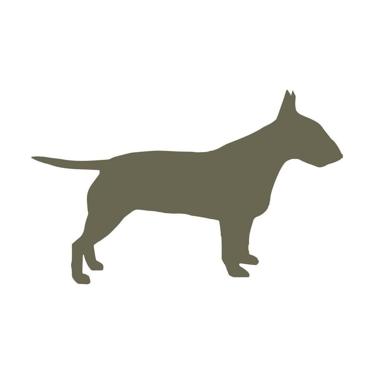 Bull Terrier Dog Delrin Leather Stamp - All Good Leather Co.