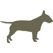 Bull Terrier Dog Delrin Leather Stamp - All Good Leather Co.